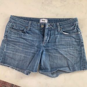 Paige denim cut offs